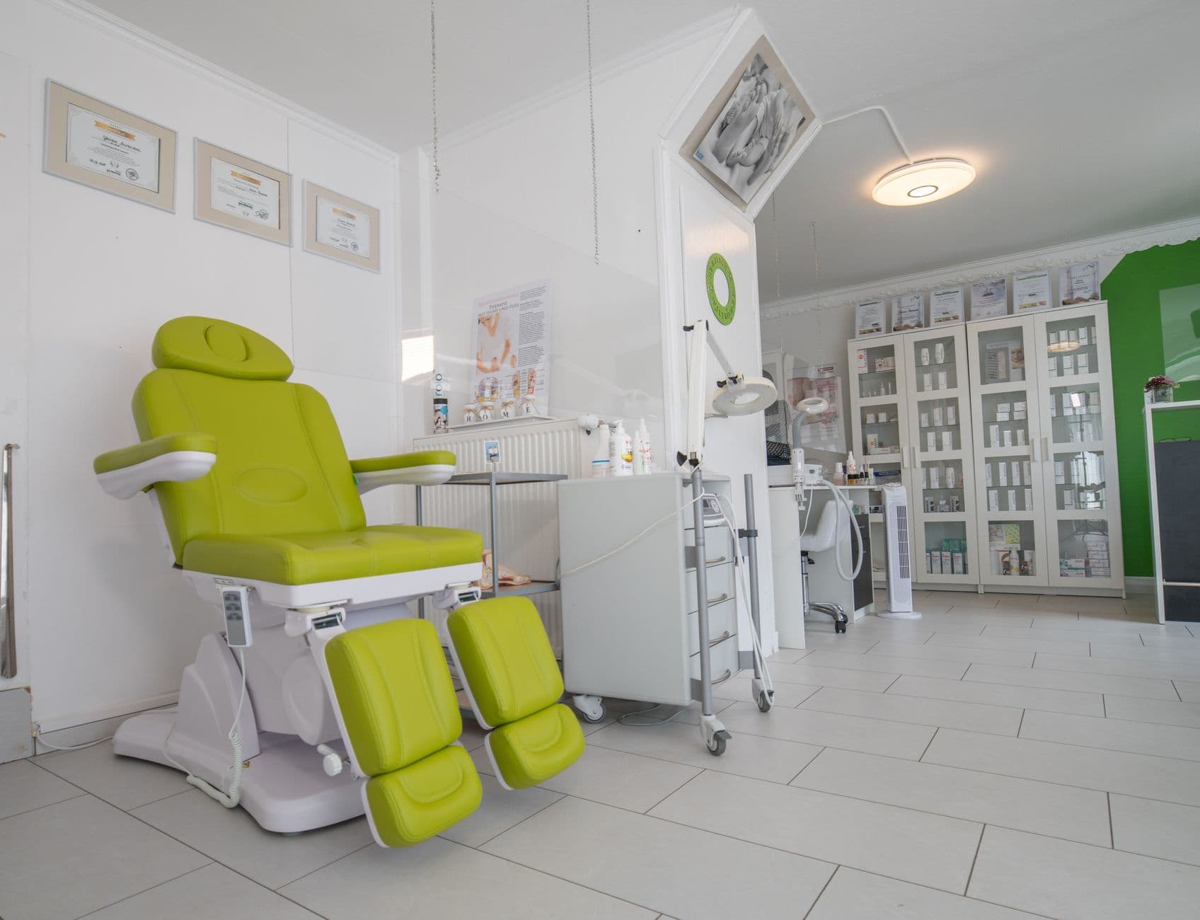 A modern clinic interior